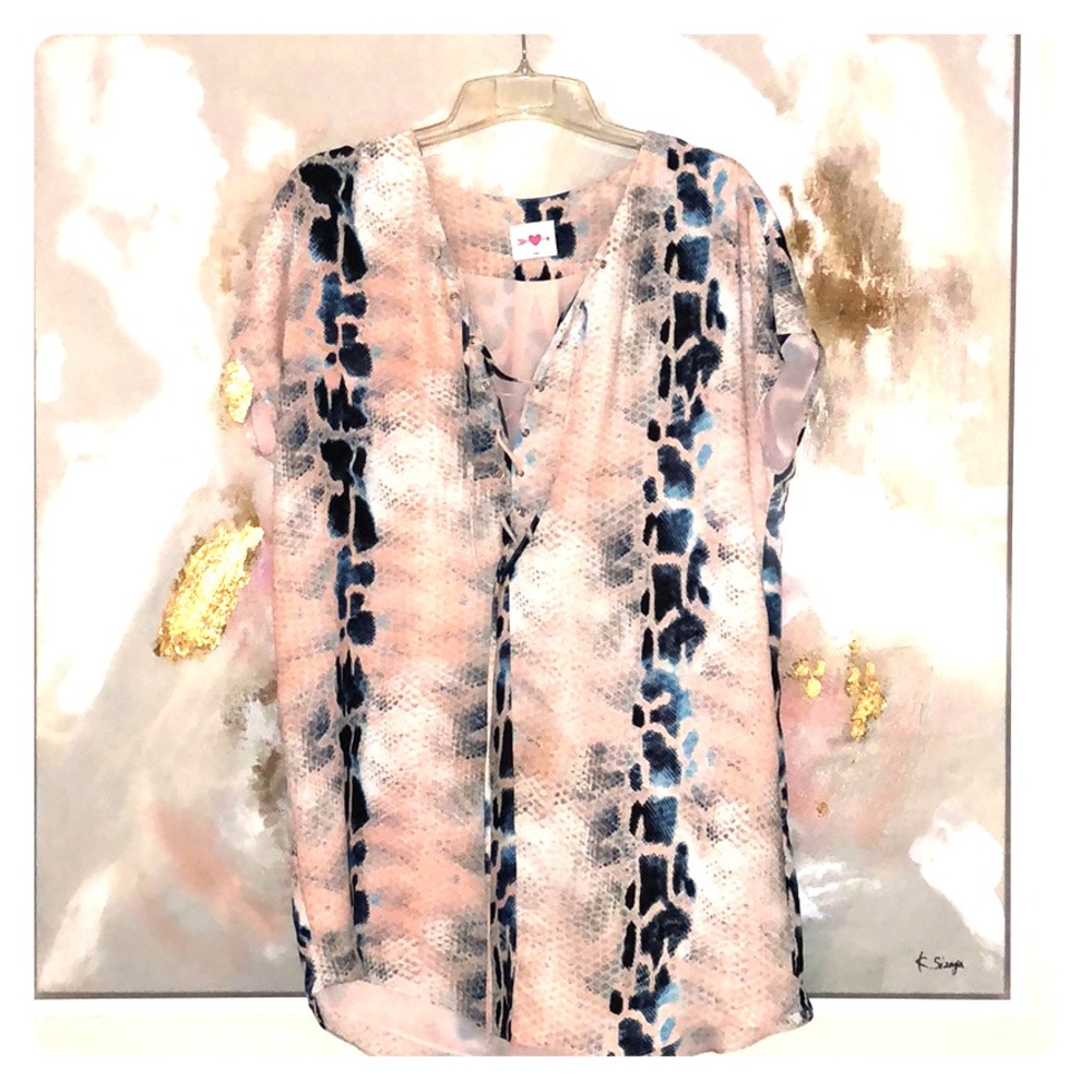 Buddy love snakeskin dress